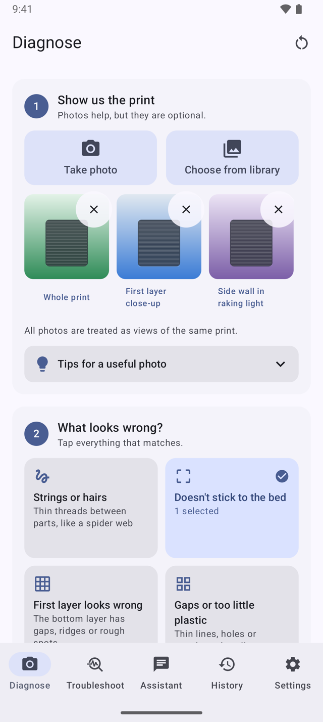 Choosing what looks wrong